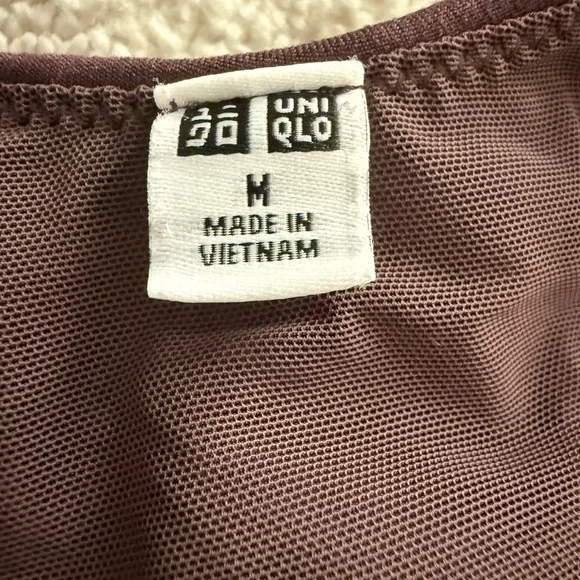 Uniqlo Dark Purple Sports Tank - Picture 3 of 3